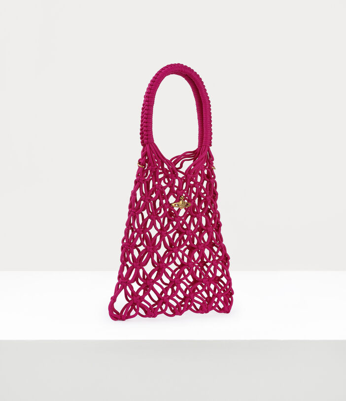 Vivienne Westwood LARGE MACRAME HANDBAG